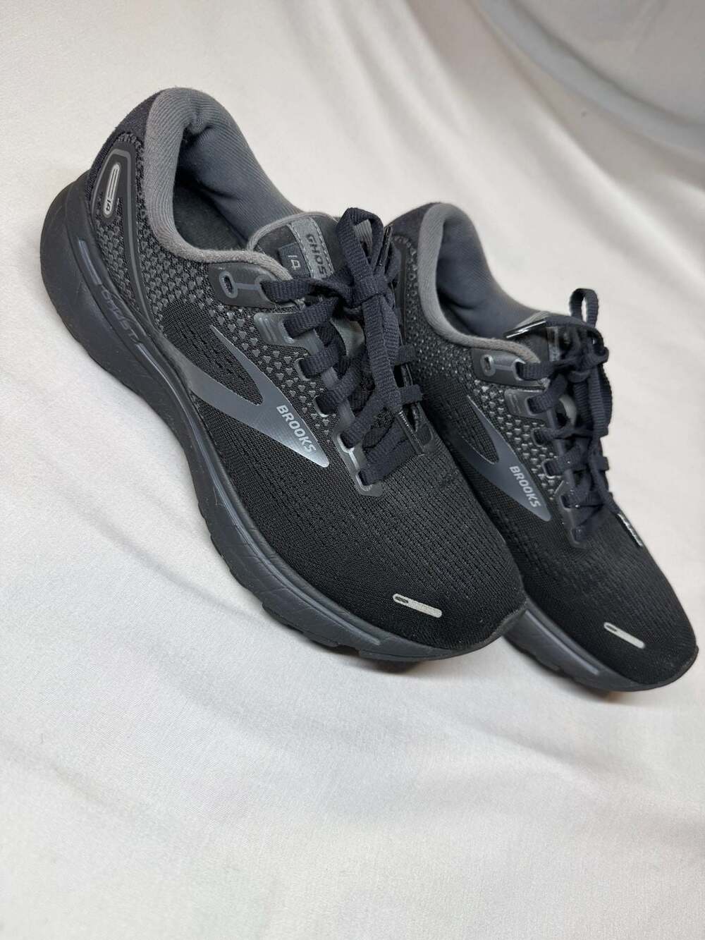 Brooks Ghost 14 Women's Running Shoes Black Size 7.5 Narrow (2A)